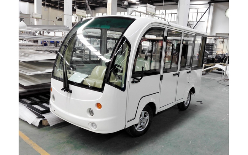 8座封閉電動觀光車 封閉DN-8F
